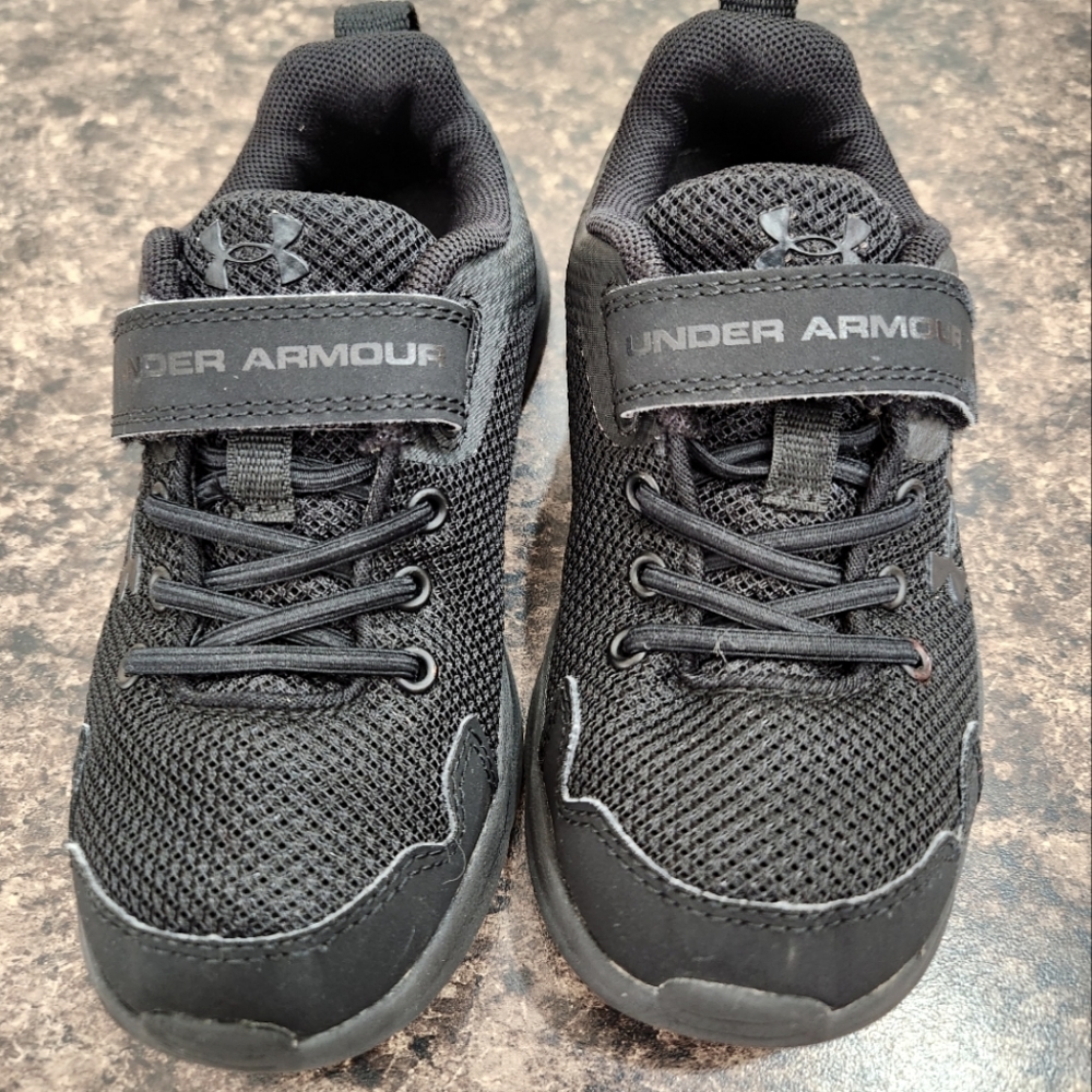 All Black Under Armour Sneakers